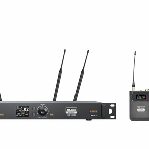 XLine WS-1000B Радиосистема двухканальная c двумя поясными передатчиками и головными гарнитурами