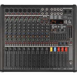 SVS Audiotechnik mixers PM-12A Активный аналоговый микшерный пульт, 12-канальный