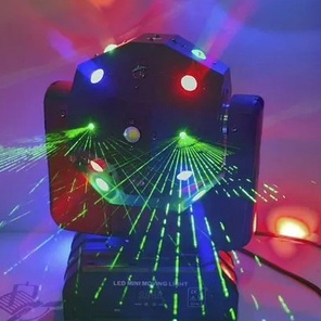 HL OctaBall Ver.2 - вращающаяся светомузыка 3в1