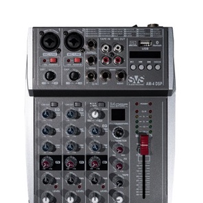 SVS Audiotechnik mixers AM-4 DSP Аналоговый микшерный пульт, 4-канала