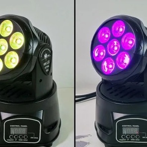 Wash 7x12 rgbw линзы 30мм (голова мод. 2024)