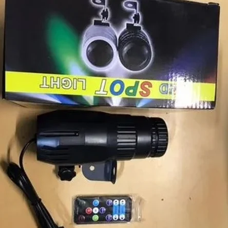 Прожектор для зеркального шара 10вт rgbw с ик-пуль