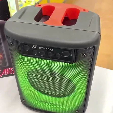 Колонка KTS-1582 (Bluetooth, AUX, MicroSD, USB)