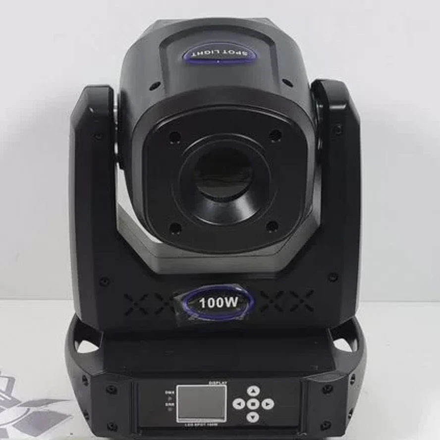 LED spot 100w: вращающаяся голова с 5-призмой
