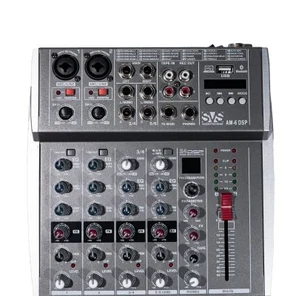 SVS Audiotechnik mixers AM-6 DSP Микшерный пульт аналоговый, 6-канальный