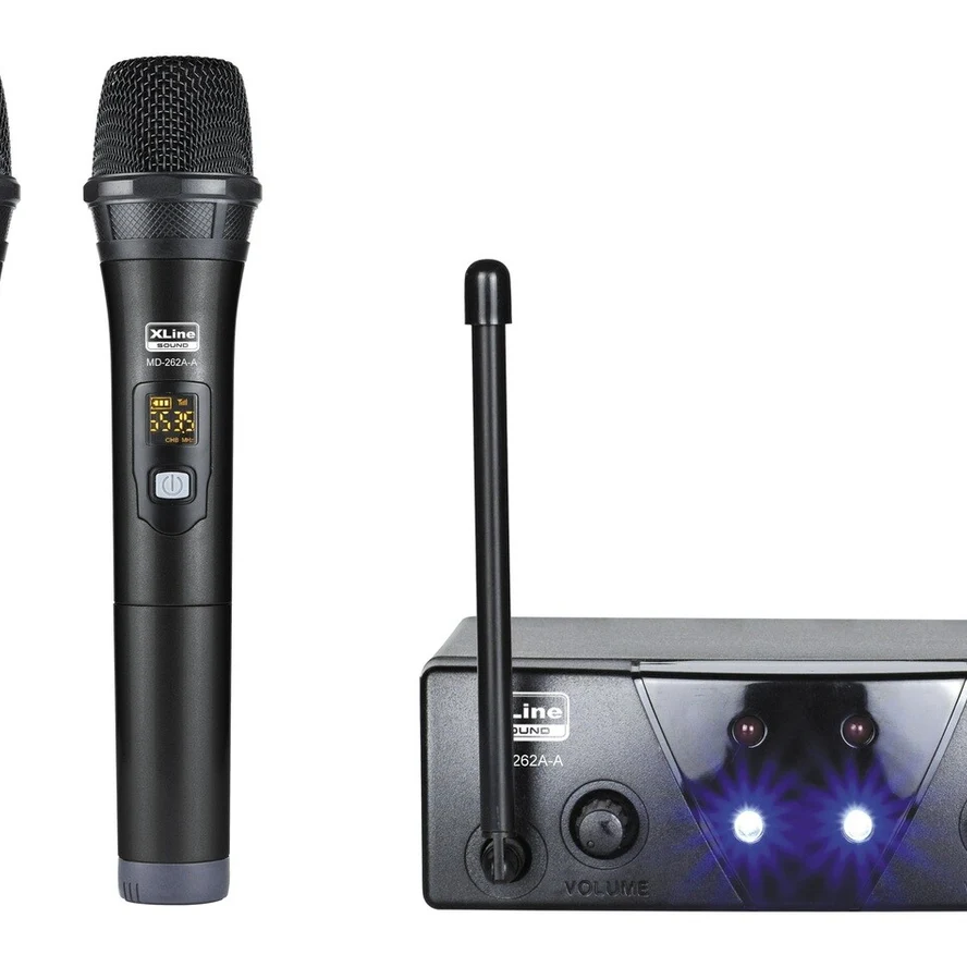 XLine MD-262A-A Радиосистема двухканальная c двумя ручными передатчиками