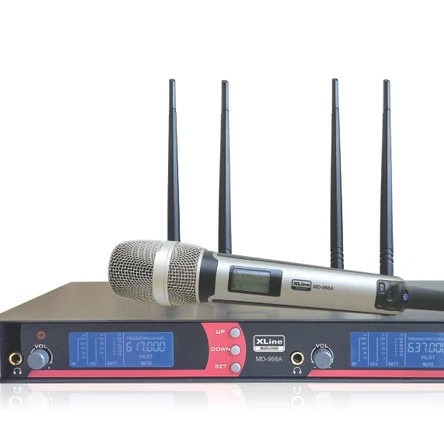 XLine MD-968A Радиосистема двухканальная c ручными передатчиками