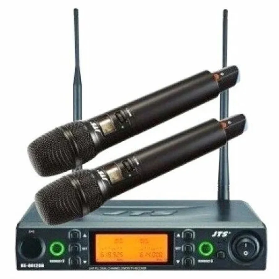 JTS RU-8012DB/RU-850LTH Радиосистема UHF двухканальная с ручными передатчиками