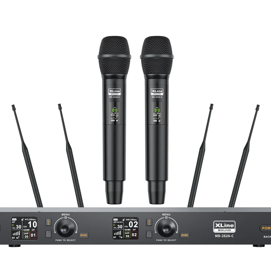 XLine MD-262A-C Радиосистема c двумя ручными передатчиками