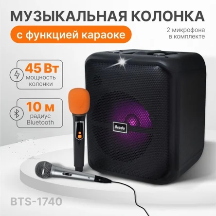 Музыкальная беспроводная колонка Brodu BTS 1740