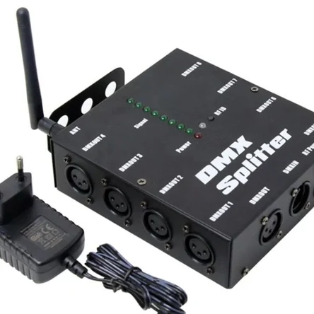 Сплиттер DMX c WiFi на 8 выходов (для света)