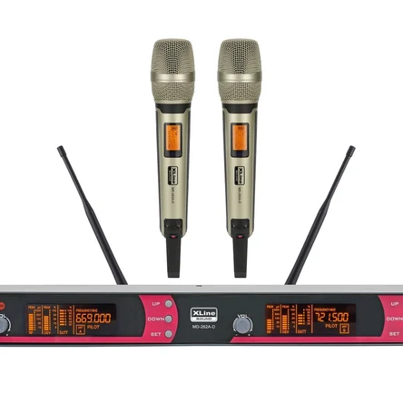 XLine MD-262A-D Радиосистема двухканальная c двумя ручными передатчиками