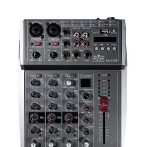 SVS Audiotechnik mixers AM-4 DSP Аналоговый микшерный пульт, 4-канала