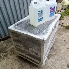 Генератор мыльных пузырей с дымом 2 ствола